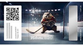 Swiss Crypto Stamp 4.0 - Eishockey  (ID 4)