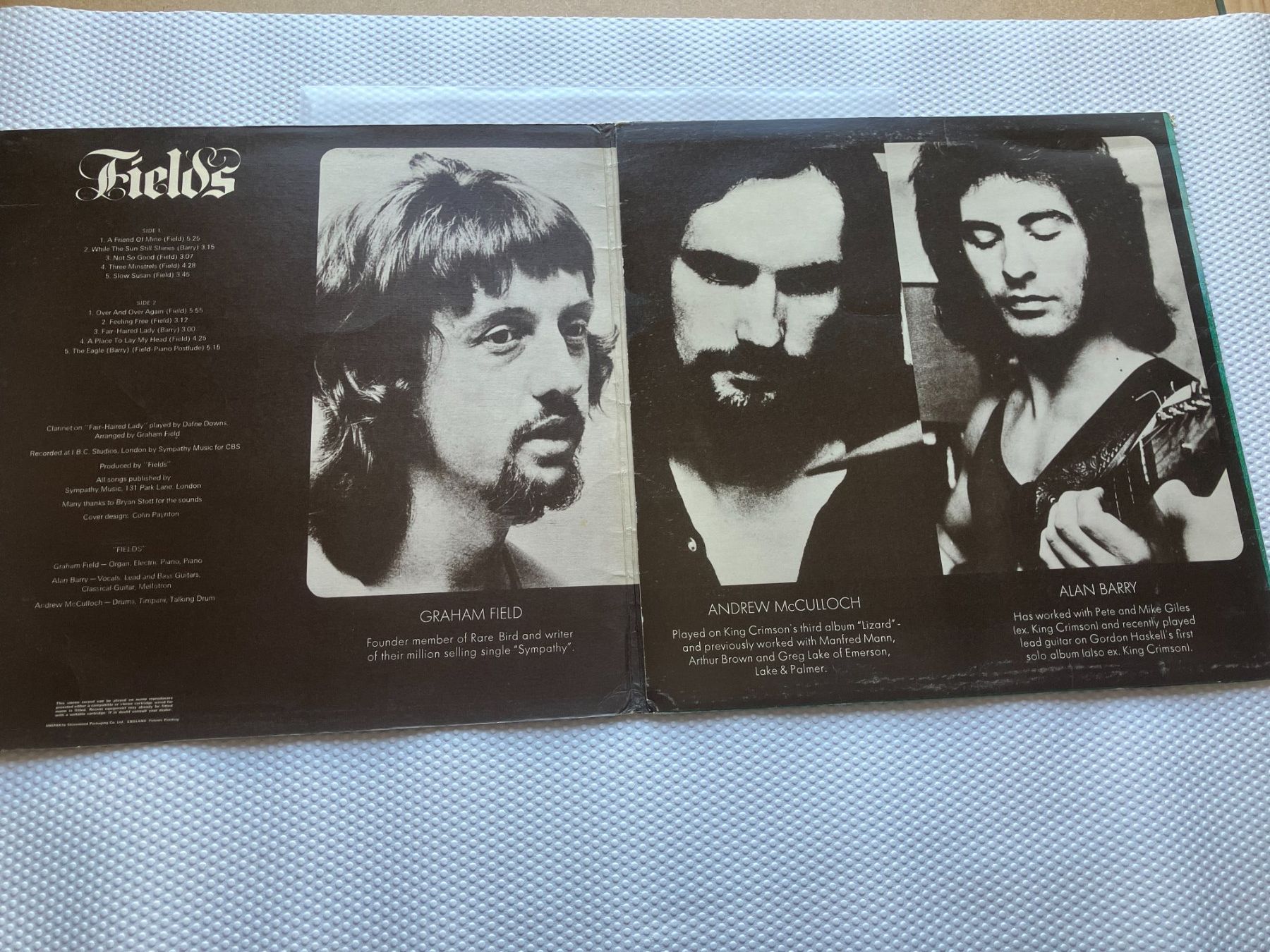 Dischi in vinile: Fields – Usato da Aarwangen venduto da Jukebox3 3