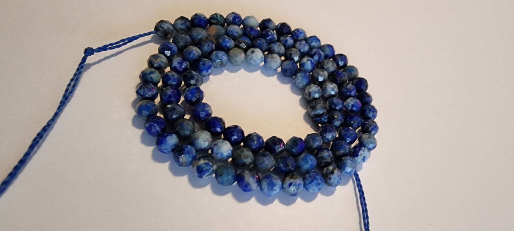 Accessori per grill: Lapislazuli facettiert 4mm. Strang – Nuovo e nell'imballaggio originale da Menziken venduto da Mirager 1