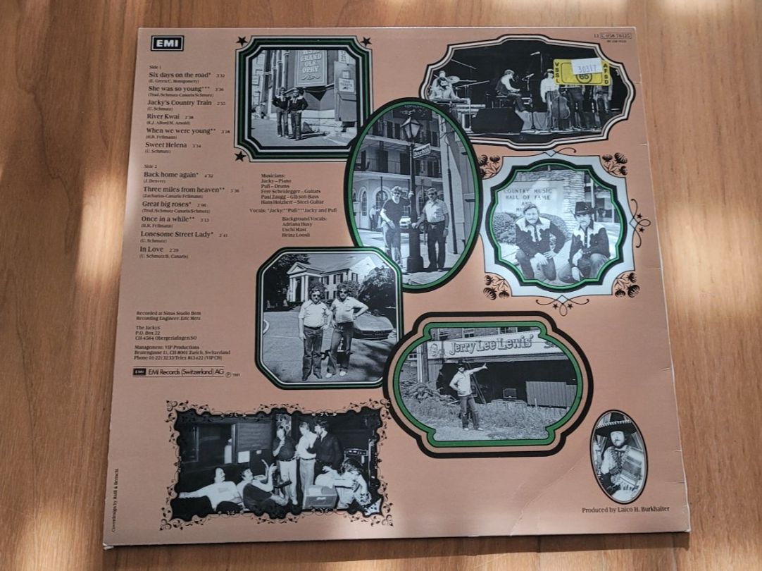 Dischi in vinile: LP  The Jackys – Usato da Martigny venduto da MZ-67 1