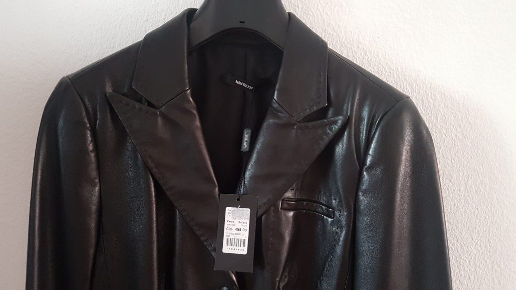 Navyboot Giacche: NAVYBOOT lederjacke grösse 34 neu – Nuovo e nell'imballaggio originale da Zürich venduto da 280_yc86 6