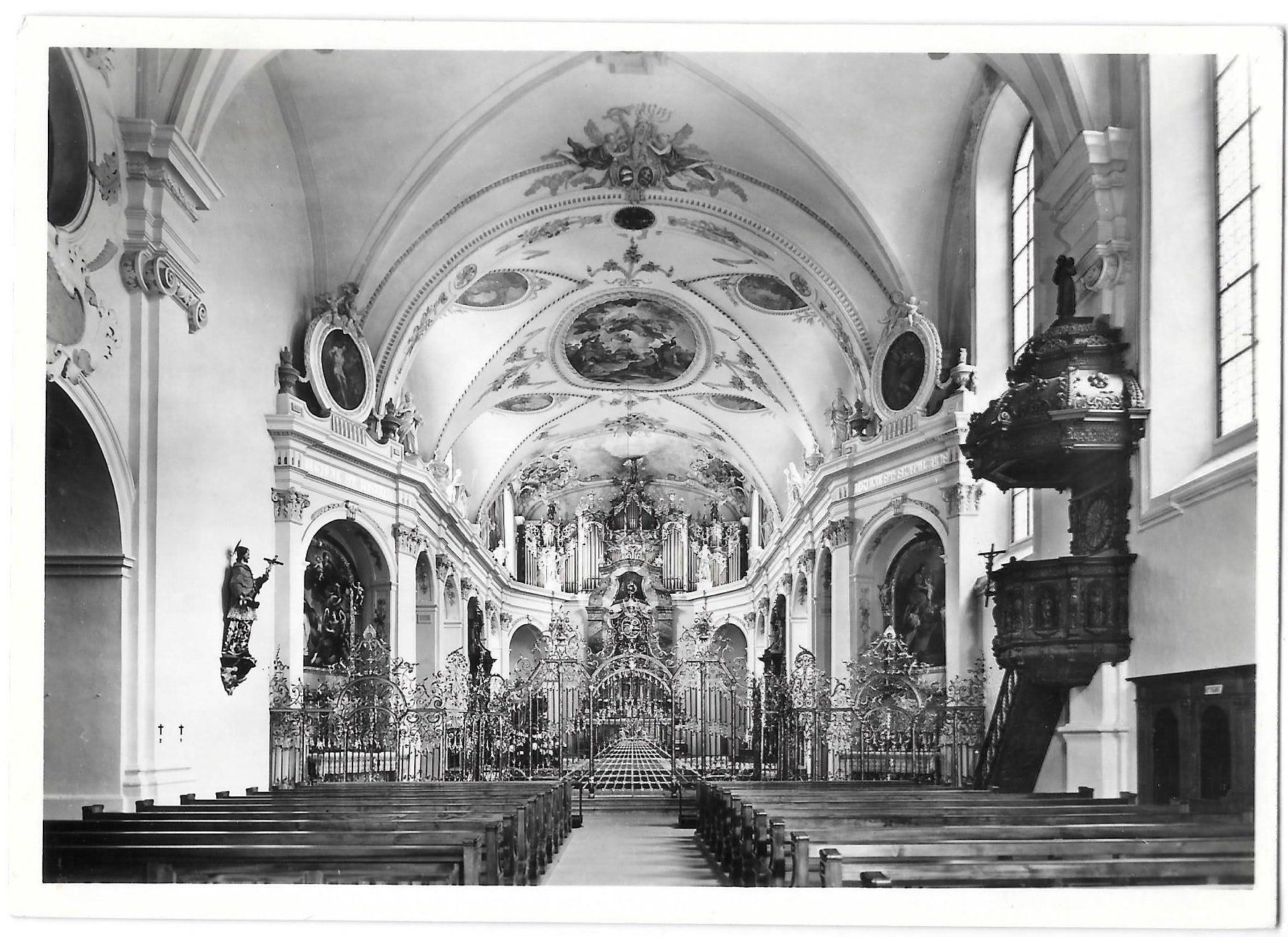 Cartes postales: Fischingen Ehemalige Klosterkirche – D'occasion à Olten par clotaldi