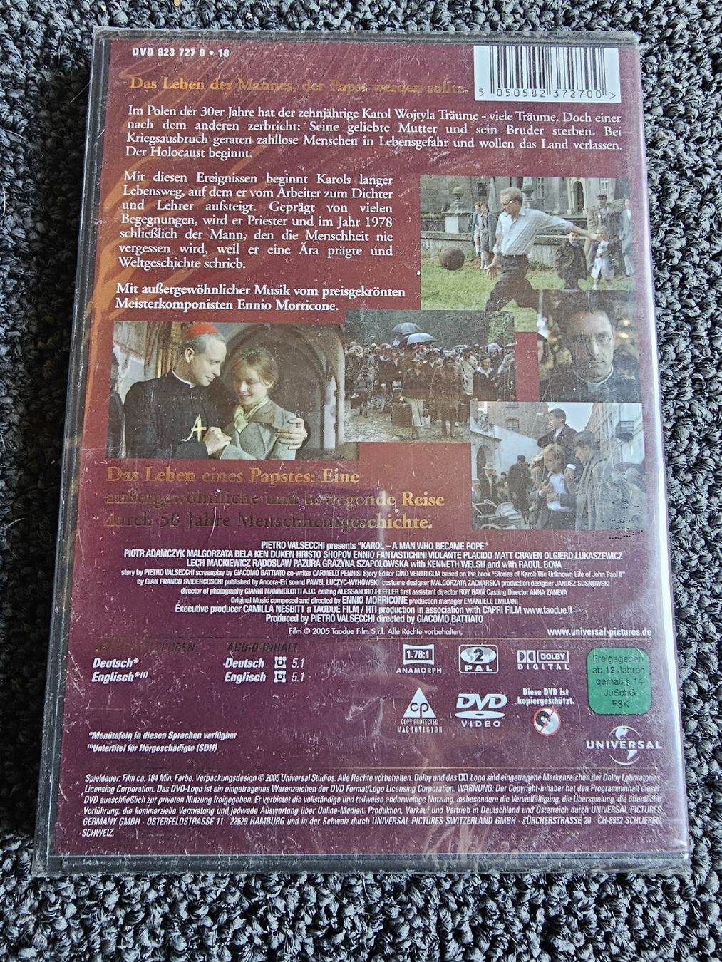 Tutti i DVDs: DVD: Karol - Ein Mann, der Papst wurde Neuverpackt – Nuovo e nell'imballaggio originale da Ruswil venduto da jan_bxl5 1