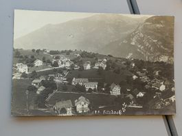 Echt Photo Karte / Filzbach GL - Gelaufen 1924