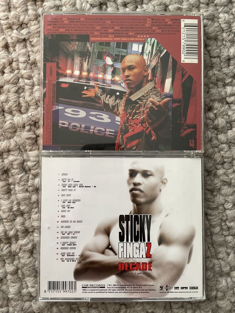 CD: 2x Sticky Fingaz – Usato da Reinach AG venduto da trigger7811 2