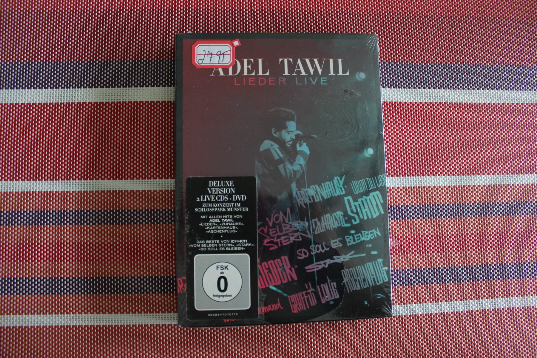 Tutti i DVDs: ADEL TAWIL - LIEDER-LIVE 2 CD + DVD NEU – Nuovo e nell'imballaggio originale da Geroldswil venduto da Schlumpfine1973