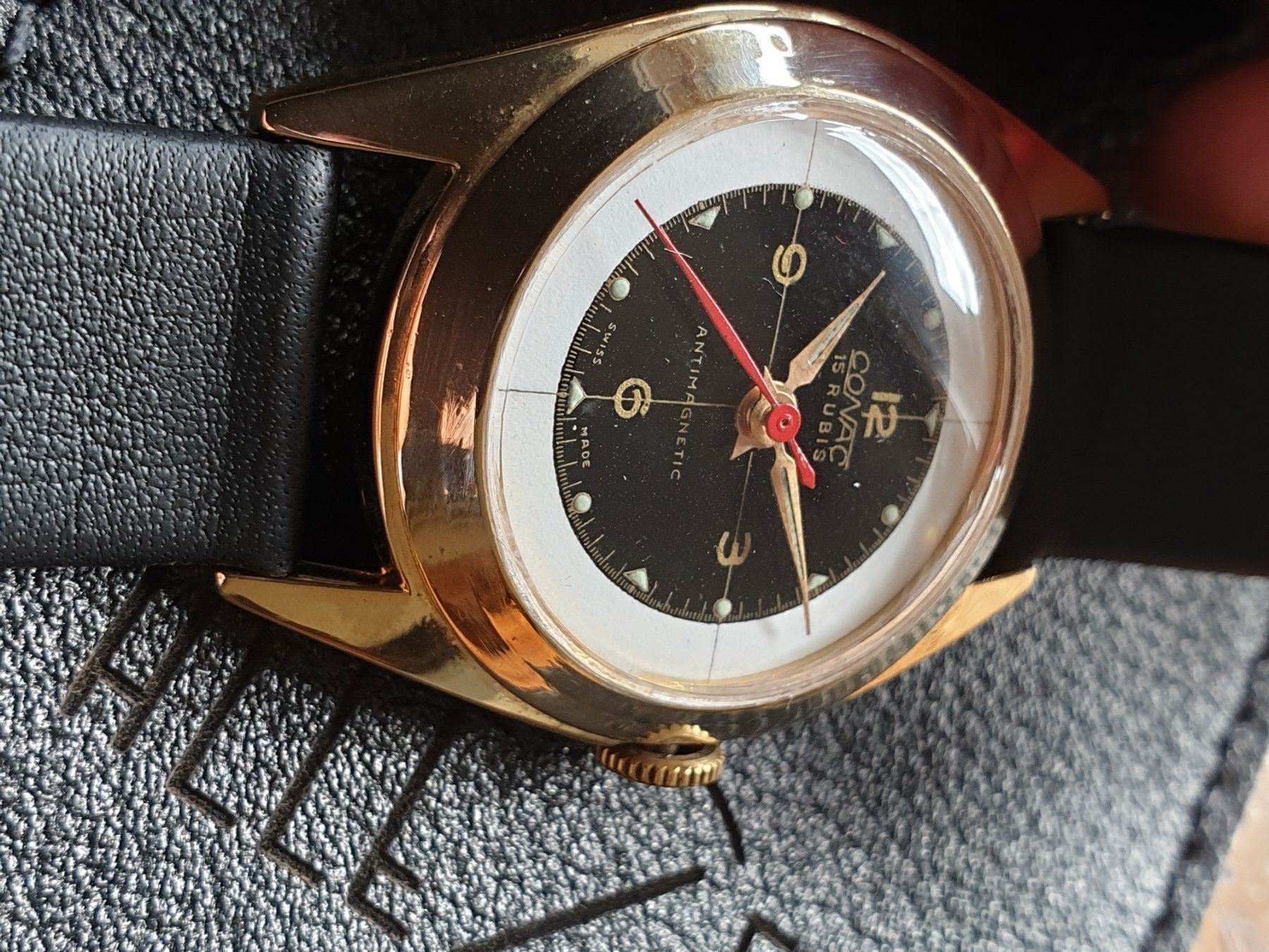 Orologi: Conac 15 Rubis Antimagnetic AZ057 – Usato da Uster venduto da Allezeit 3