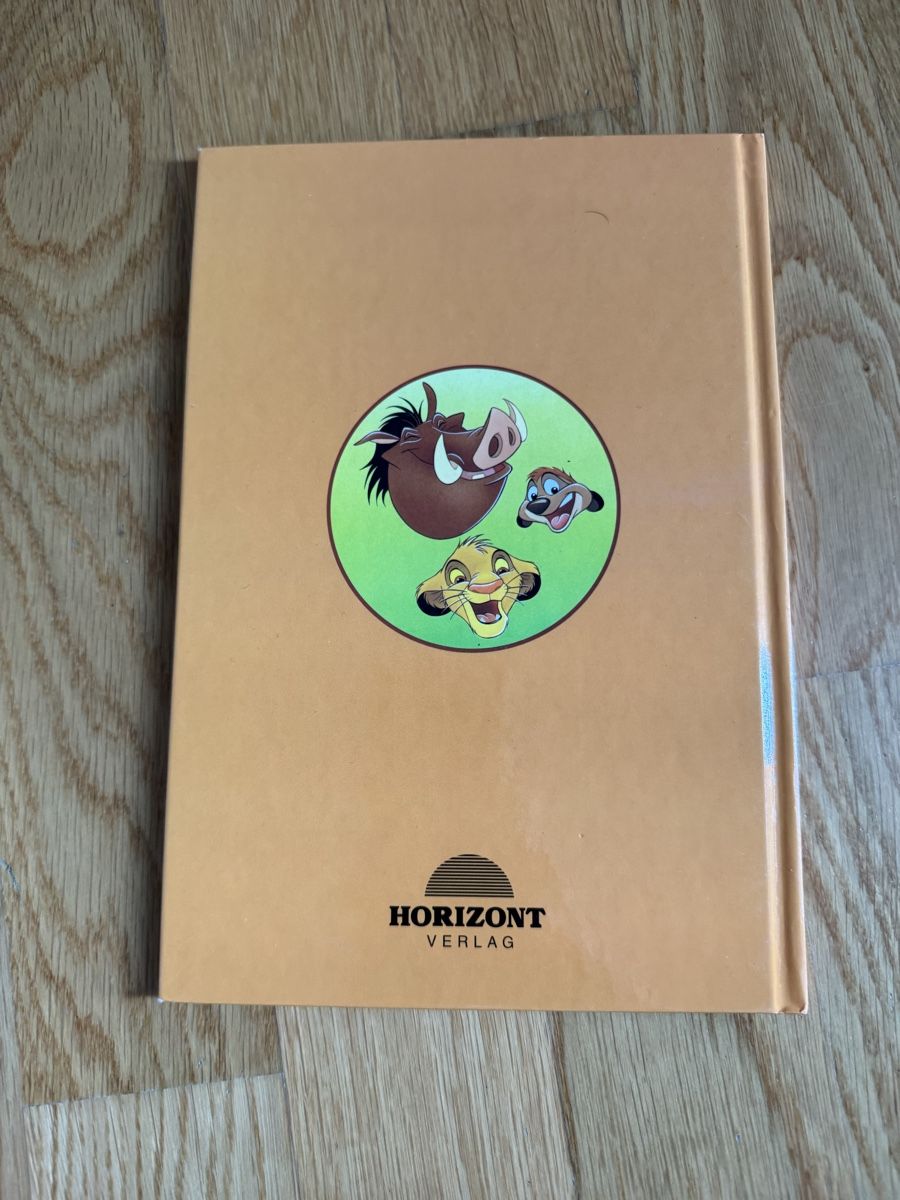 Libri: Buch Walt Disney Simba als Hellseher – Nuovo (secondo la descrizione) da Zürich venduto da wtpooh 1