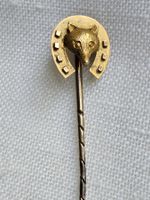 15 Karat Gelbgold Hufeisen Pin Stecker Brosche