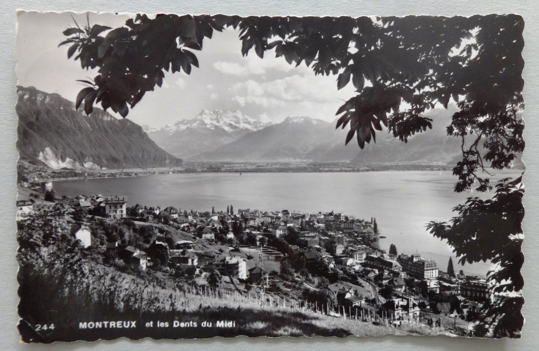 Cartoline postali: Montreux et les Dents du Midi – Usato da Fétigny venduto da Billy2miny