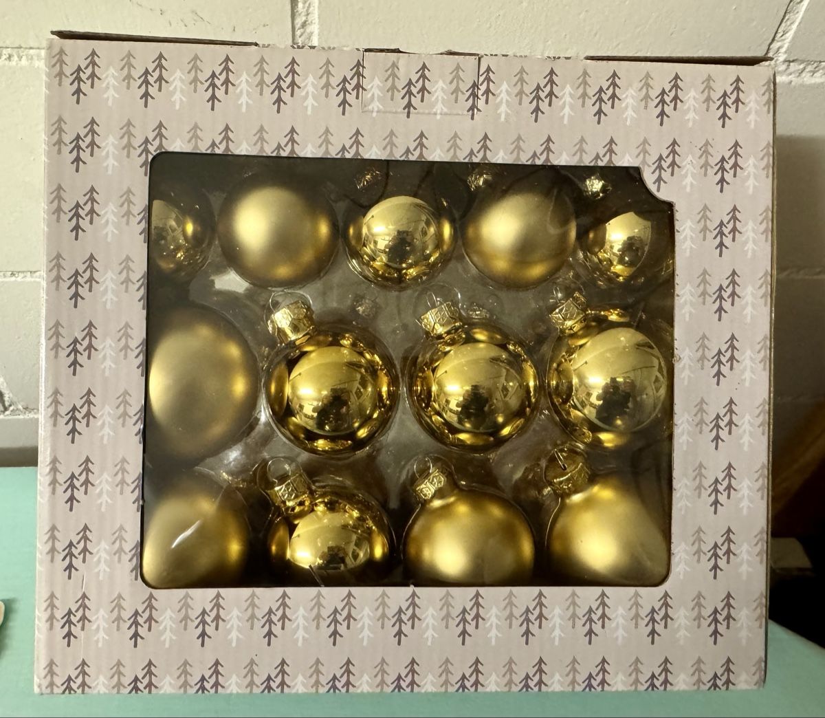 Tutte le decorazioni: Goldene Weihnachtskugeln, Set: 26 Stk., neuwertig & festlich – Nuovo (secondo la descrizione) da Boppelsen venduto da Glads79 1