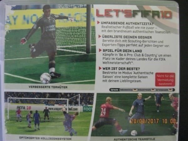 Giochi: PSP FIFA 10 – Usato da Affoltern am Albis venduto da Andrezc 1