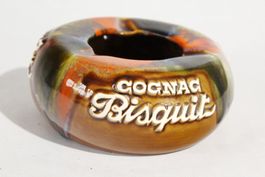 Cognac Bisquit ASCHENBECHER von Ceramique Ricard, um 1940
