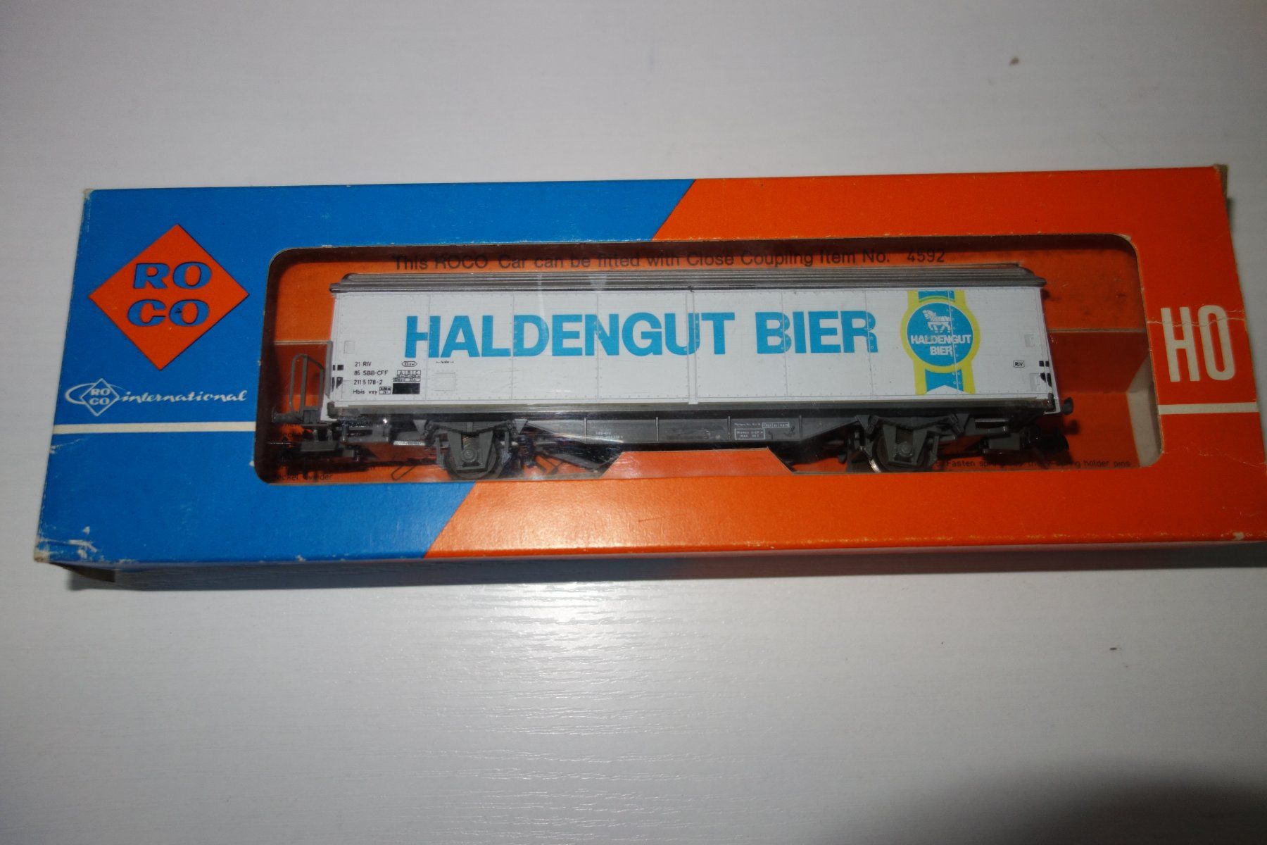 Roco Modellini di ferrovie: HO Haldengut Bier ROCO , Gleichstrom – Usato da Schachen b Herisau venduto da Locophon 5