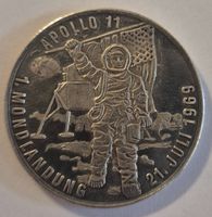 Apollo 11 Silbermedaille 1969 – Erste Mondlandung ab 1 Fr. !