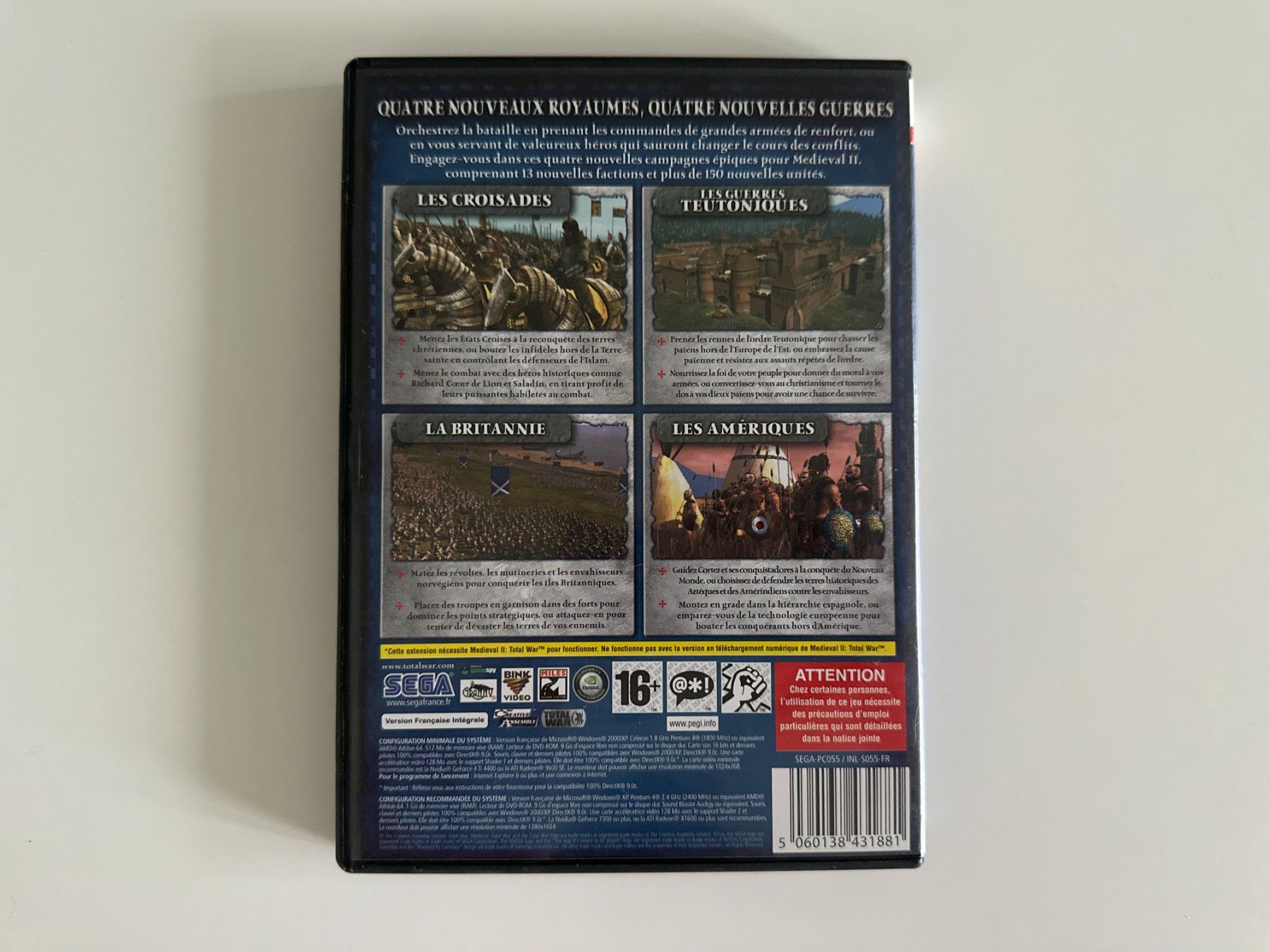 Microsoft Giochi: Medieval II Total War Kingdoms, PC – Usato da Couvet venduto da nay_prh5 2
