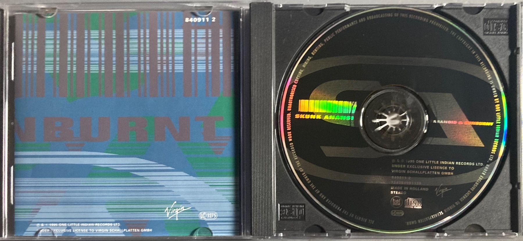 CD: SKUNK ANANSIE - PARANOID & SUNBURNT – Usato da Poliez-Pittet venduto da Newtown-Records 2