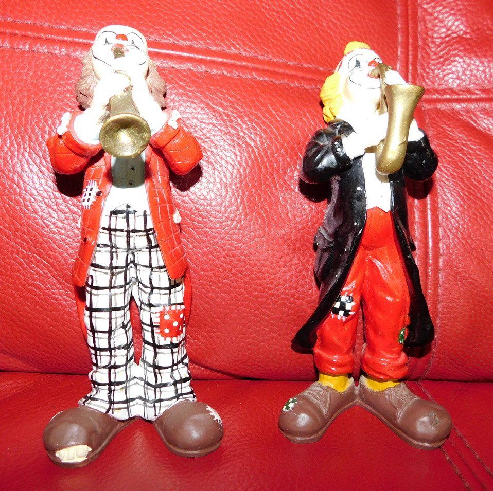 Figurines: 5 Clowns. H ca. 20 cm – D'occasion à Villnachern par Niggo0 5