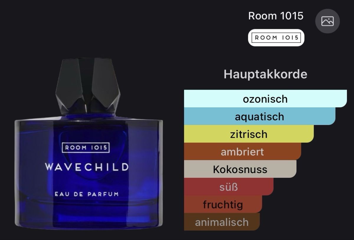 Parfum & Eau de Toilette: Room 1015 - Wavechild edp – Gebraucht aus Cazis von bit_j5xs 3