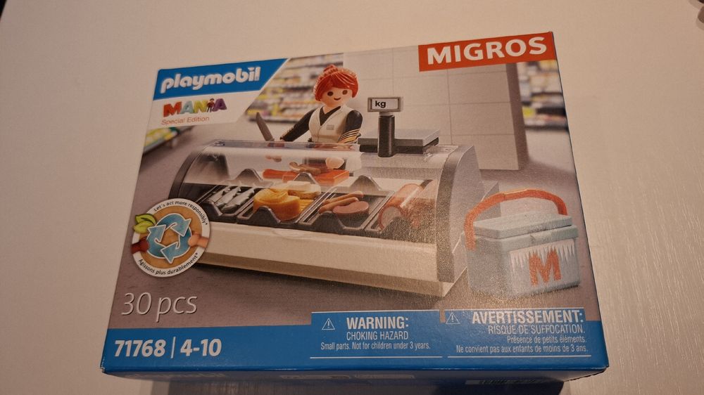 Playmobil Migros Mania – Édition Spéciale 71768, Neuf