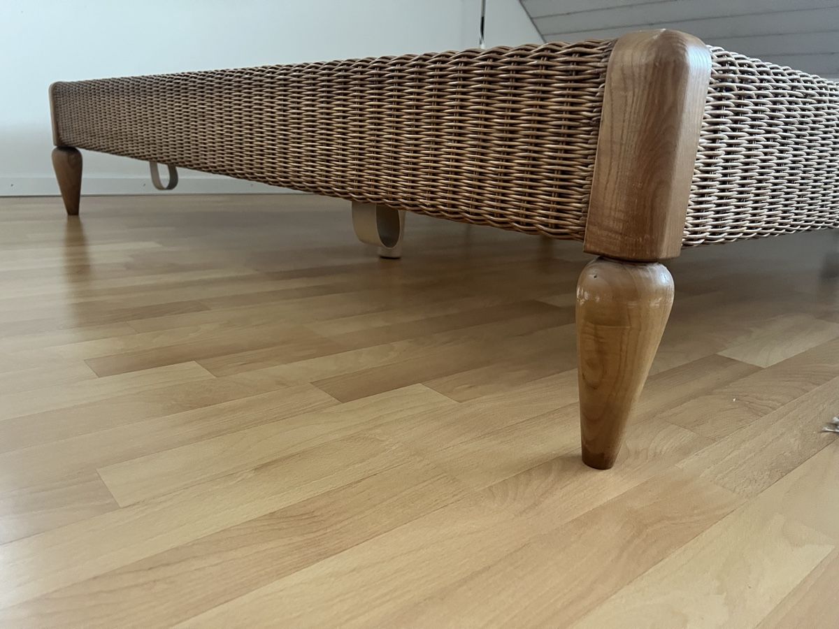 Betten: Doppelbett Rattan – Gebraucht aus Lufingen von RueegerR 1