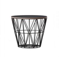 Wire basket Medium inkl. Platte von ferm Living