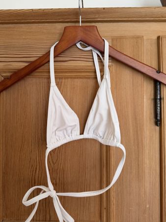 Bikini Top Weiss Triangle | XS/S