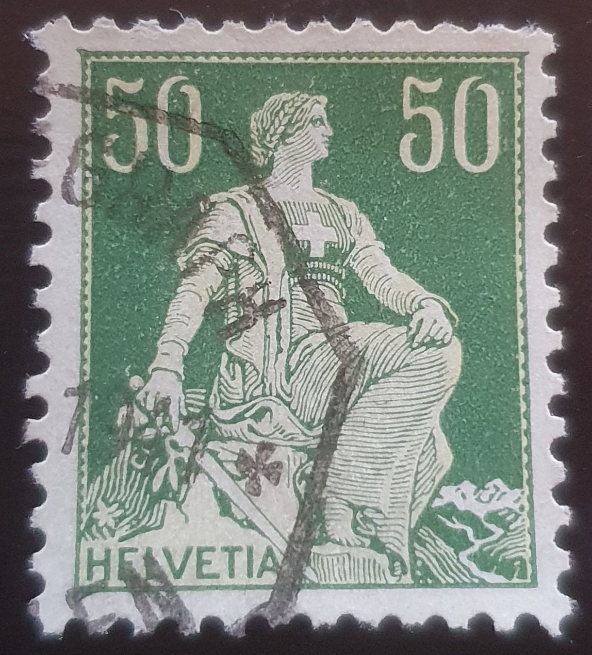 Tous les timbres: Nr 113y Kreidepapier glatt Kat. 150.- – D'occasion à Balgach par SIMEON27