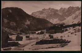 Fotografie Rietbad, Ortsansicht mit Gebi