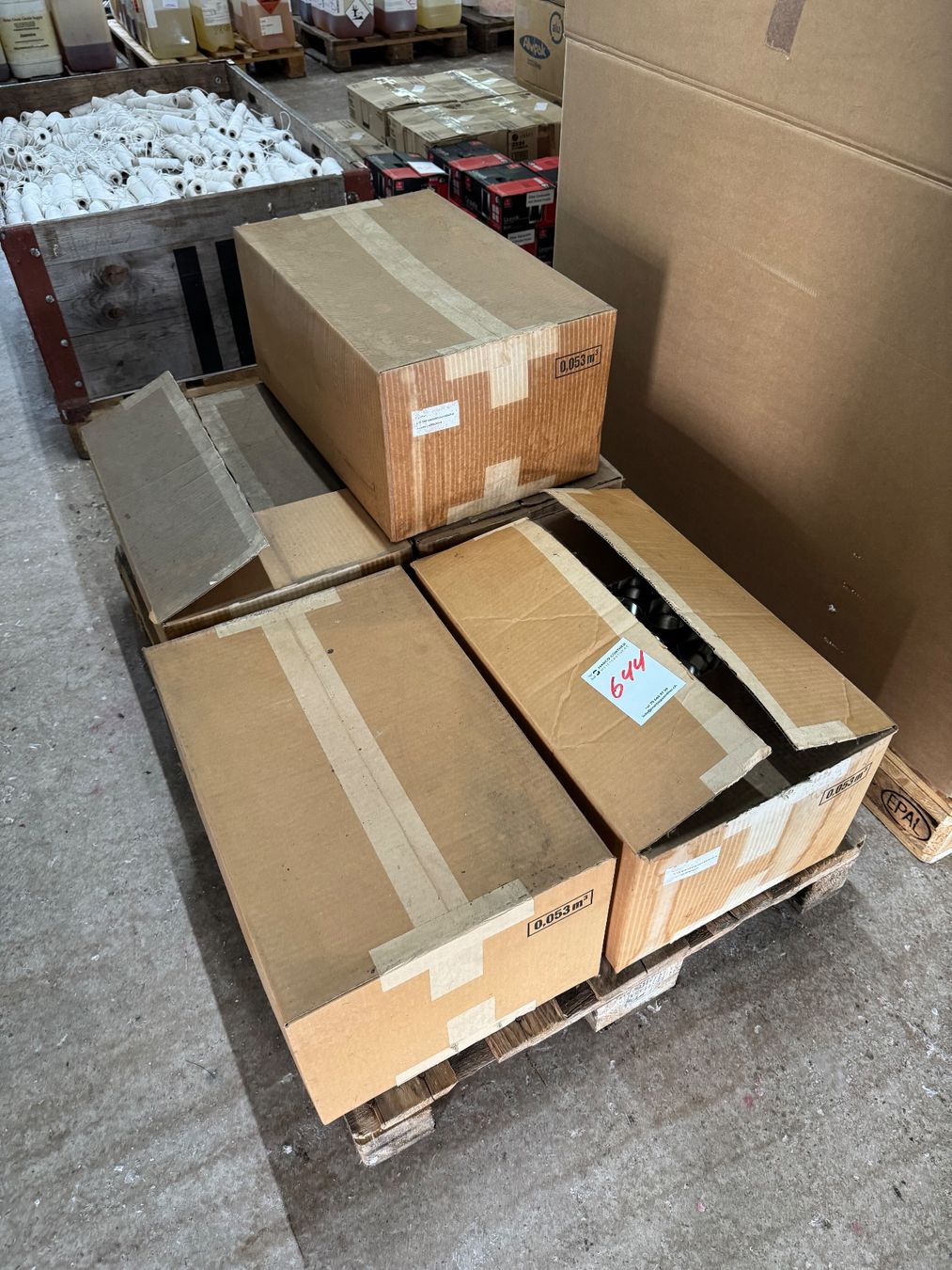 Materiale di riempimento: 644 Posten Stülpdeckeldocen aus Liquidation – Usato da Derendingen venduto da Meisterstuecke