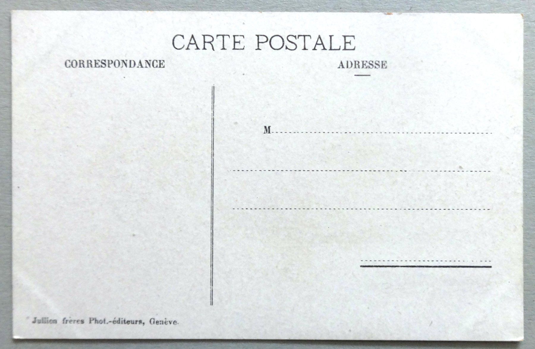 Ansichtskarten: Genève - Parc Mon Repos – Gebraucht aus Fétigny von Billy2miny 1