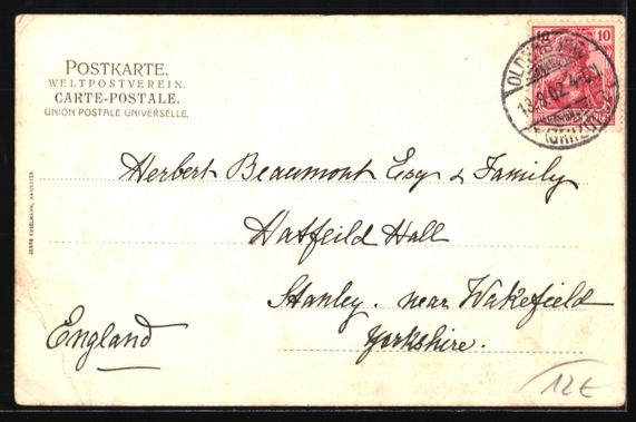 Cartoline postali: Grusskarten-AK Oldenburg, Grossherzoglic – Usato da Berlin venduto da bartko-reher 1