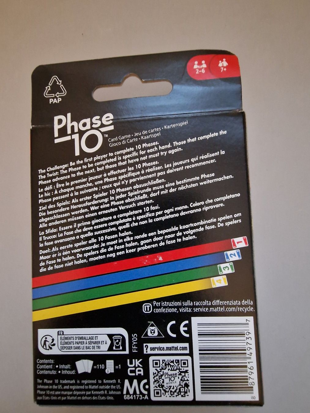 Giochi: Phase 10 Kartenspiel - Neu – Nuovo e nell'imballaggio originale da Oberuzwil venduto da aseinkaufswelt 1