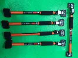 URKO 5er Set Teleskopstütze, 650 - 1150 mm, bis 180 kg