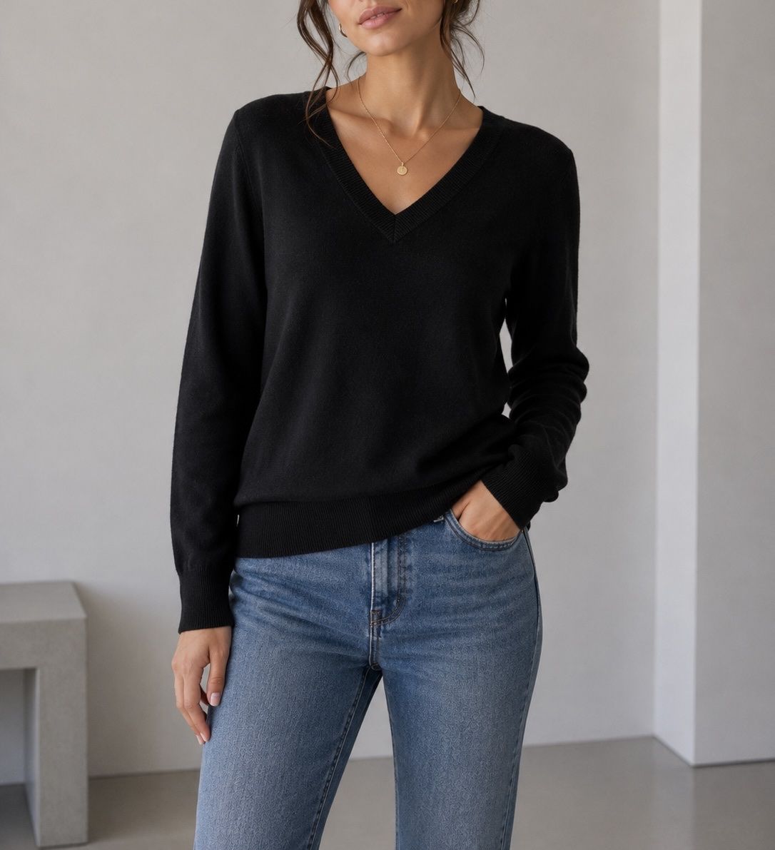 Tommy Hilfiger Pulls & Sweat-shirts: Tommy Hilfiger Pullover schwarz Gr. L – D'occasion à Bottmingen par ana_5hrv
