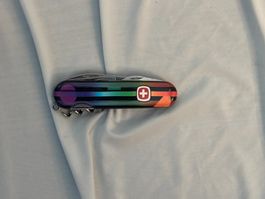 Wenger Taschenmesser Snife Regenbogen Design gebraucht