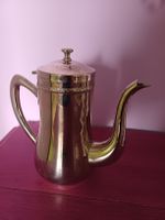 Vintage Kaffeekanne/Teekanne silber, schönes Design!