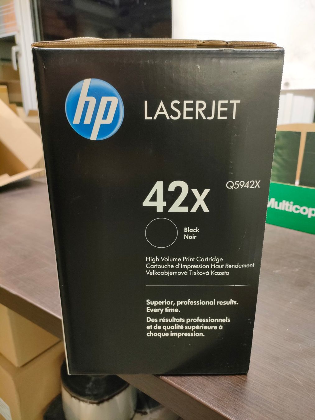Hewlett Packard Cartucce per stampanti & toner: HP Tonermodul 42X Black – Nuovo e nell'imballaggio originale da Schongau venduto da inf_d8qn 2