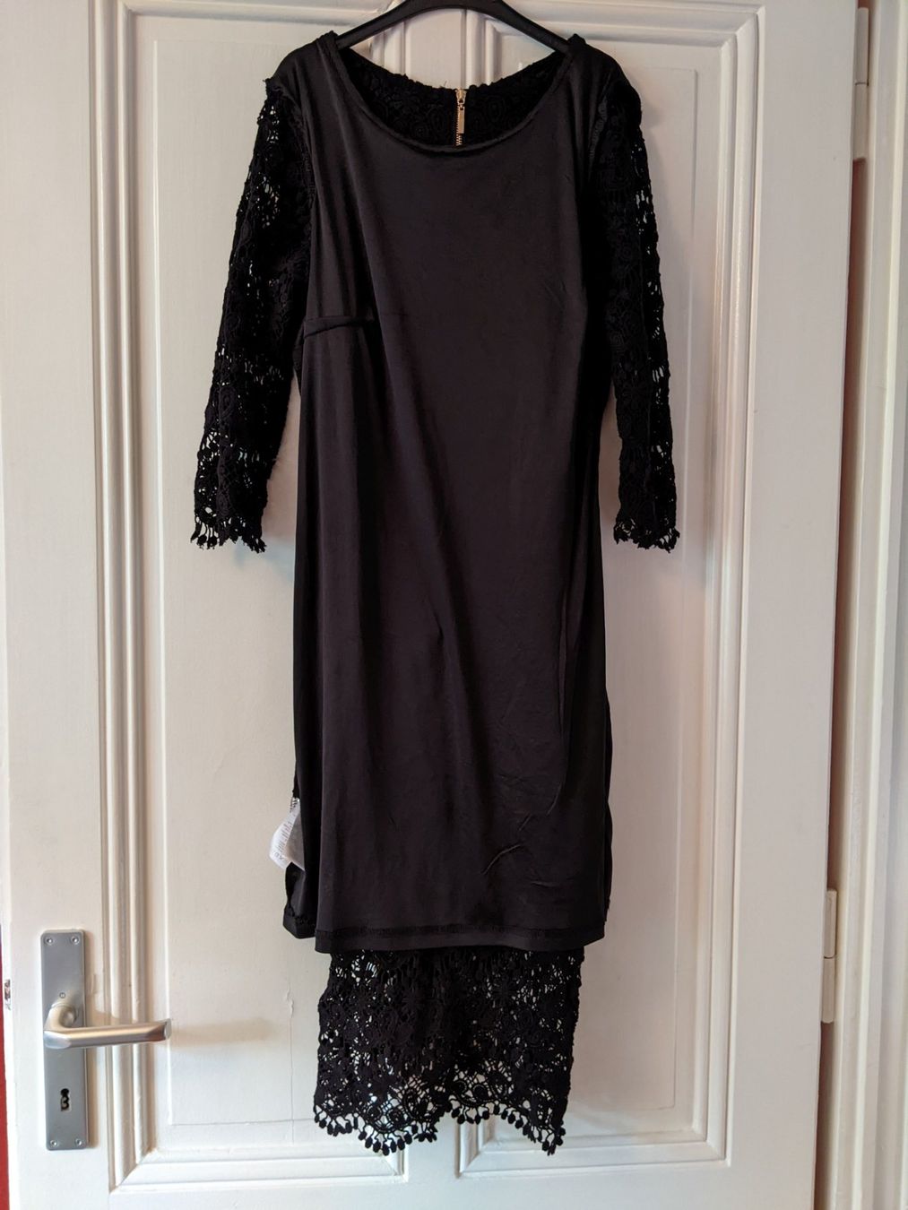 Mint & Berry Vestiti: MINT & BERRY : Robe en grosse dentelle noire S – Nuovo (secondo la descrizione) da Petit-Lancy venduto da lilycerise 7