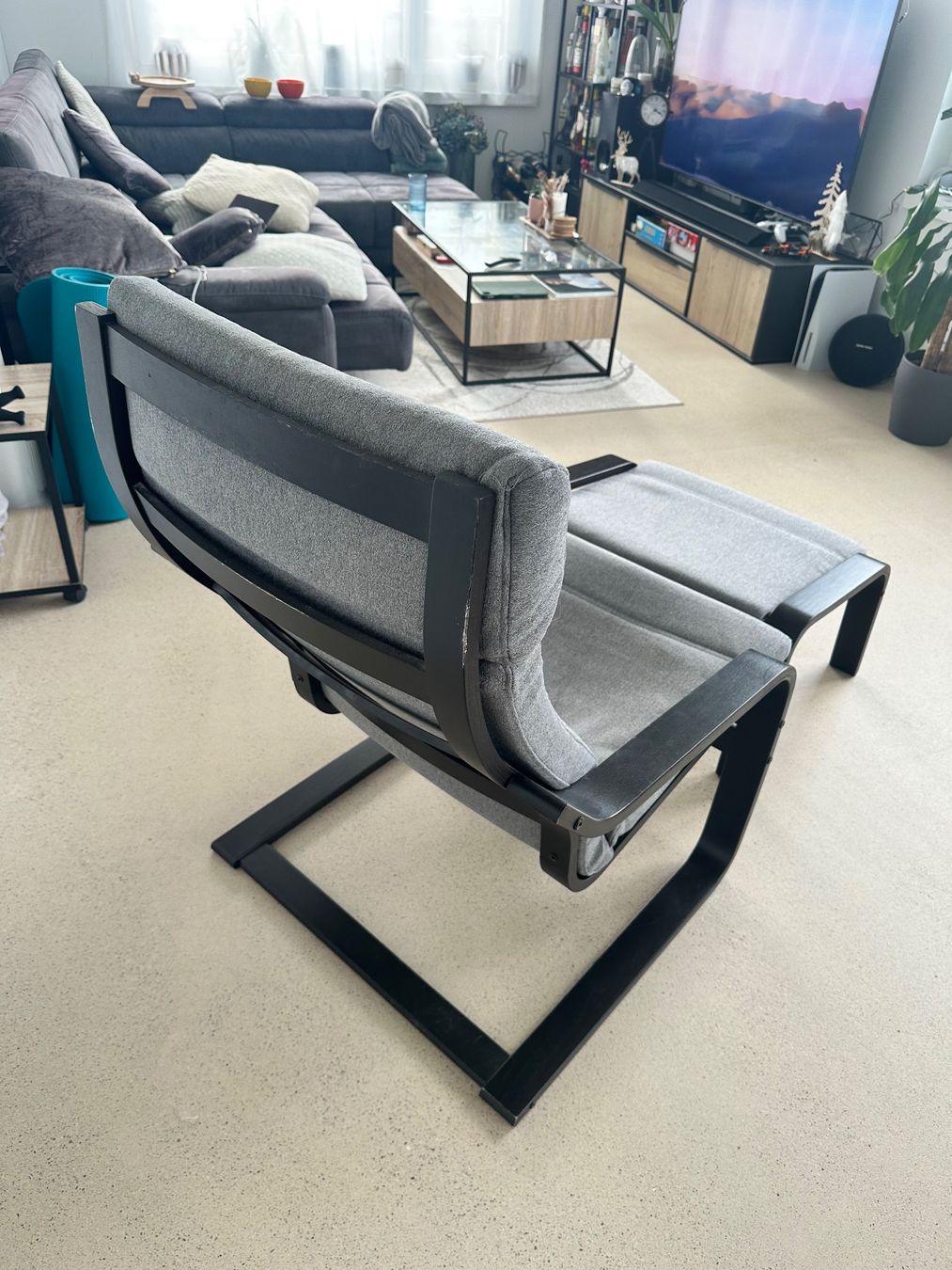 Ikea Sessel: Poäng Sessel mit Hocker – Gebraucht aus Kloten von zzozzi 2