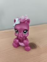 Figurine Rose Mon Petit Poney Bébé avec nœud bleu