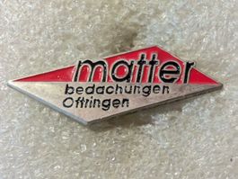 Anstecknadel 185: Matter Bedachungen Oftringen