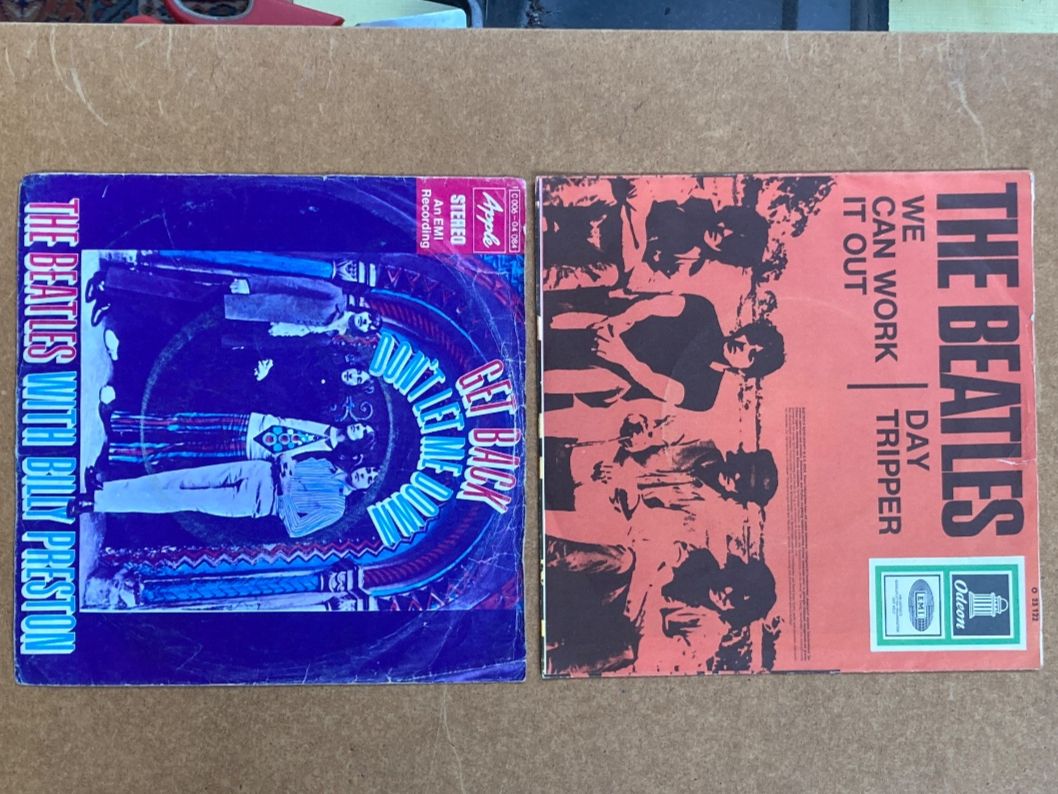 Dischi in vinile: Beatles - Get Back - We Can Work It Out - 7" – Usato da zürich venduto da papalapa