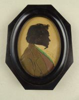 LUDWIG VAN BEETHOVEN, ALTES SILHOUETTENBILD