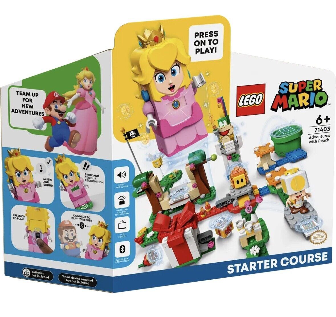Lego Baukästen: LEGO SUPER MARIO 71403 ADVENTURES WITH PEACH STARTER COURSE – Neu und originalverpackt aus Vezia von Aquarius_Age