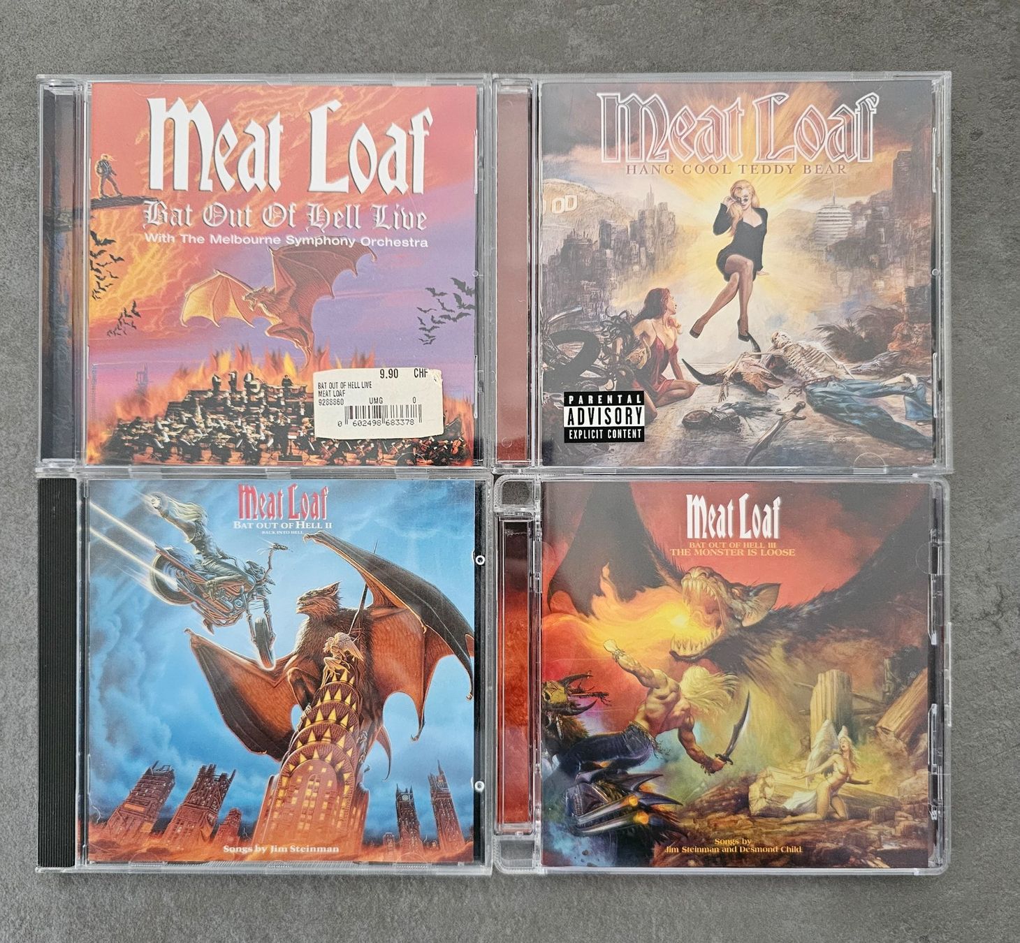 CDs: Meat Loaf CD's – Gebraucht aus Unterkulm von Chaplyn2018
