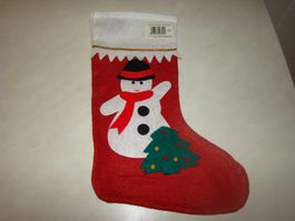 1 Samichlaussack, St. Nikolaus, Weihnachtsmann Stiefel Filz