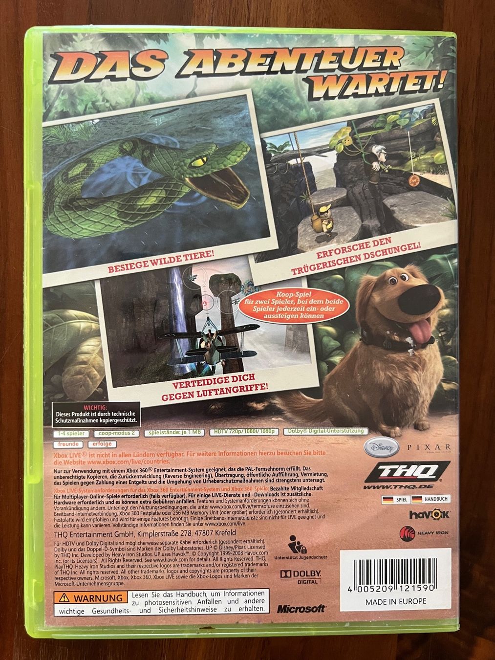 Spiele: Disney Pixar‘s Oben UP – Gebraucht aus Dübendorf von CellarSeller 1