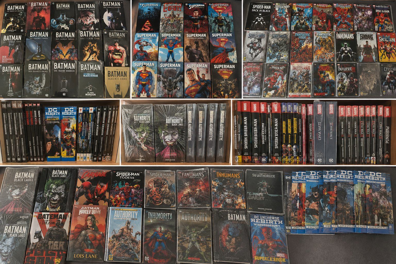 Comics: DC & Marvel Comic-Sammlung | Batman Superman Spider-Man Pani – Neu (gemäss Beschreibung) aus Wil SG von Vlady66