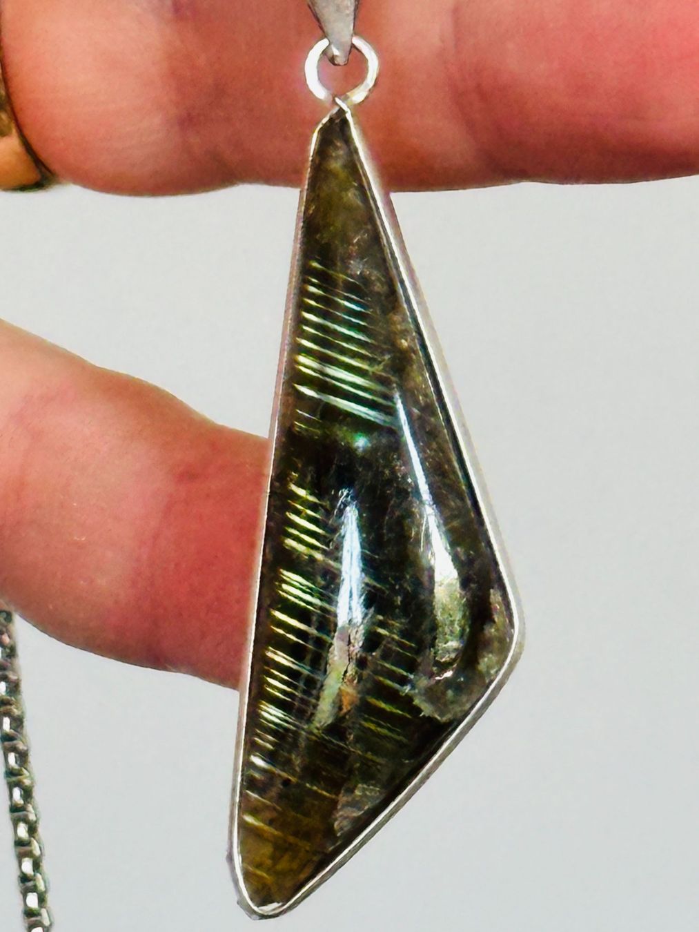 Catenine: Labradorite Gemstone Handmade Jewelry necklace – Nuovo e nell'imballaggio originale da Genève venduto da AGBERG 2